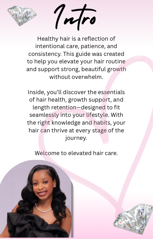 Hair Growth Guide E-book ~From a Cosmetology student