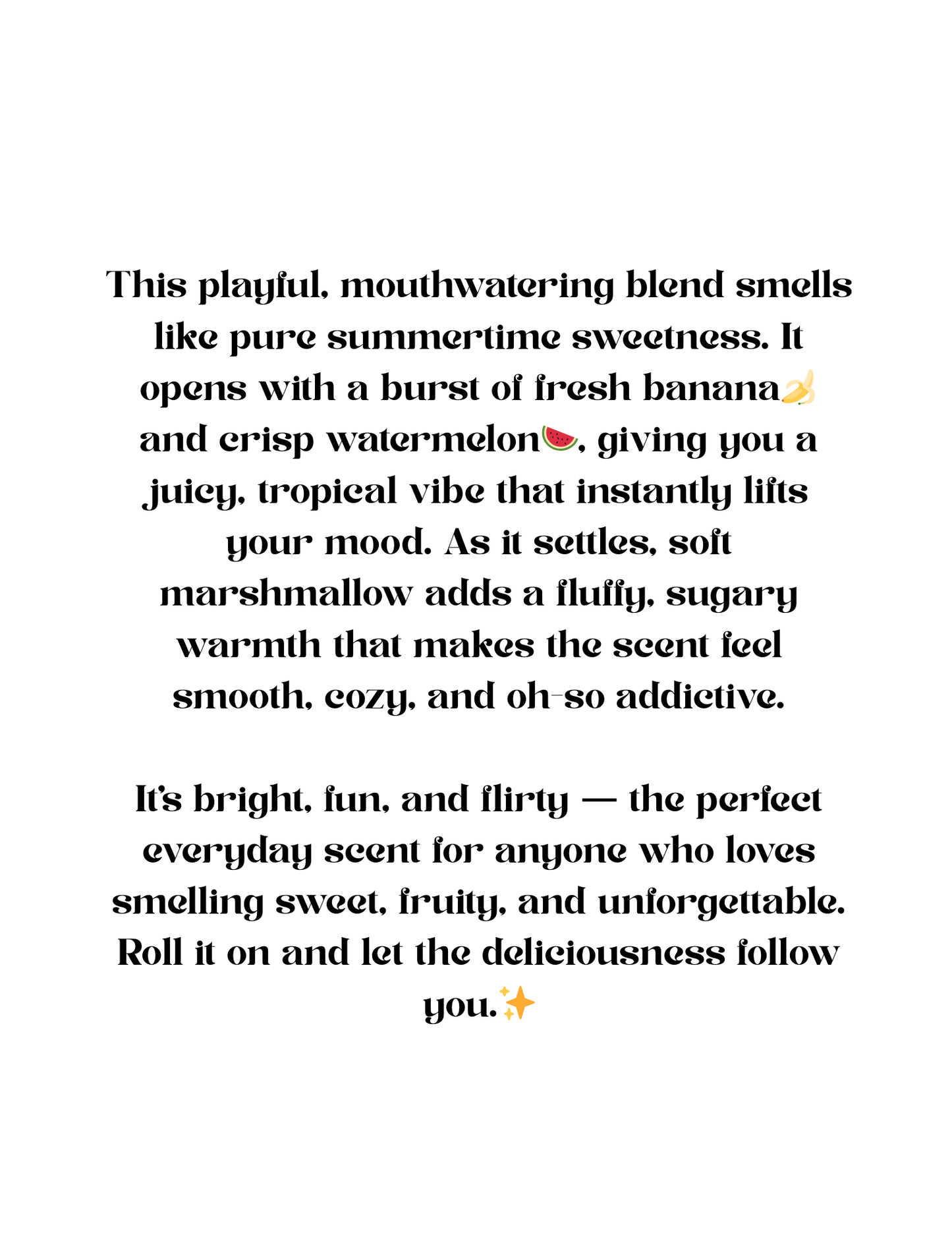 “No1” Roll on fragrance oil