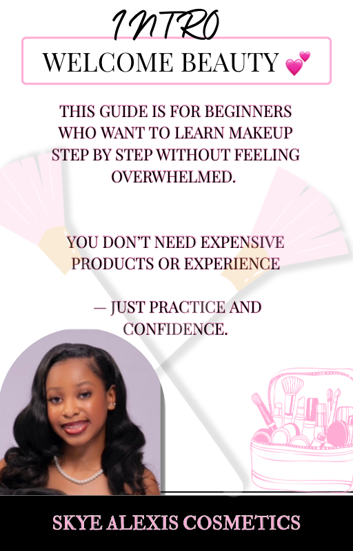 Makeup Guide for beginner girls E-book